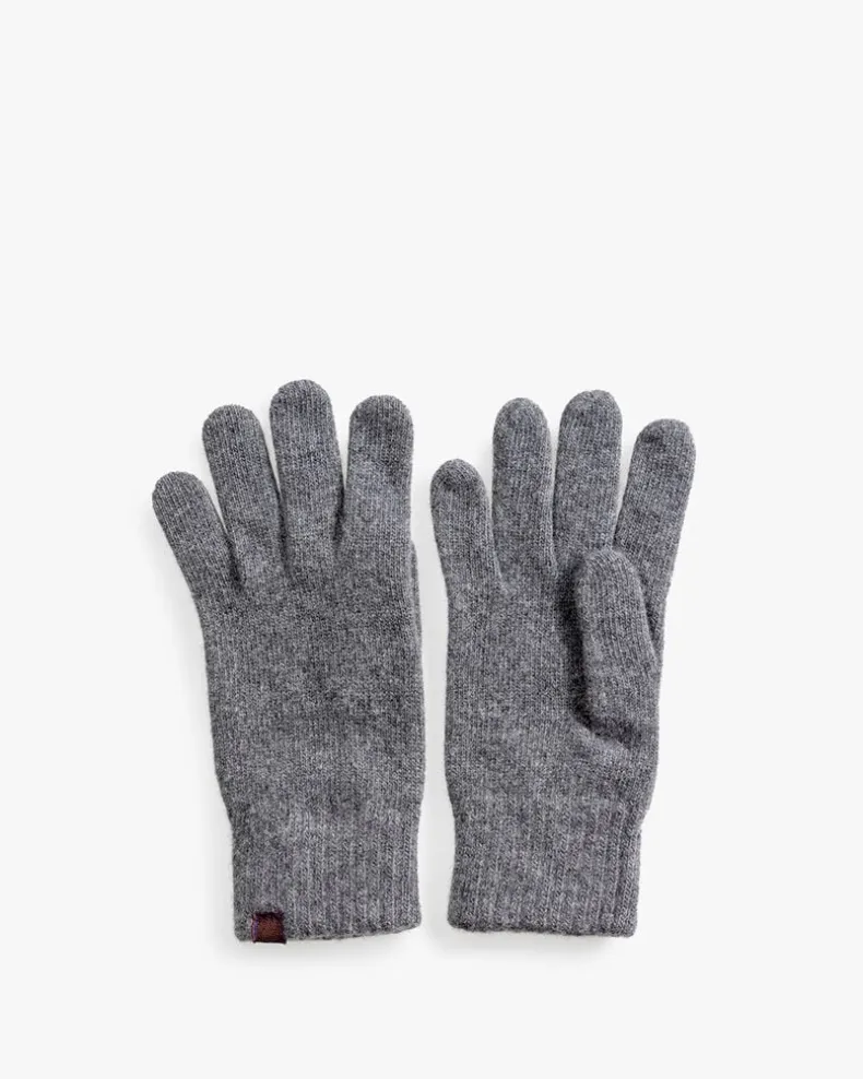Handschoenen wol grijs
