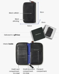 Passport wallet large